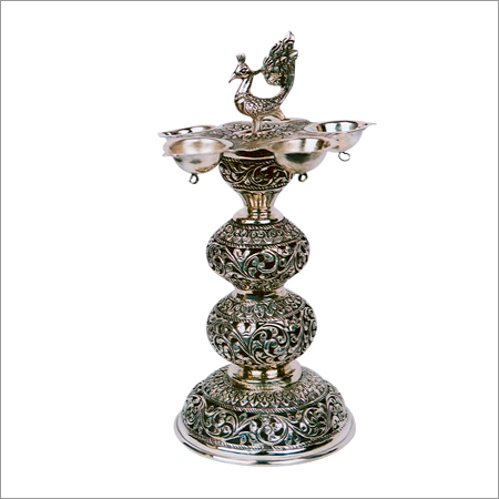 Silver Deepak Stand