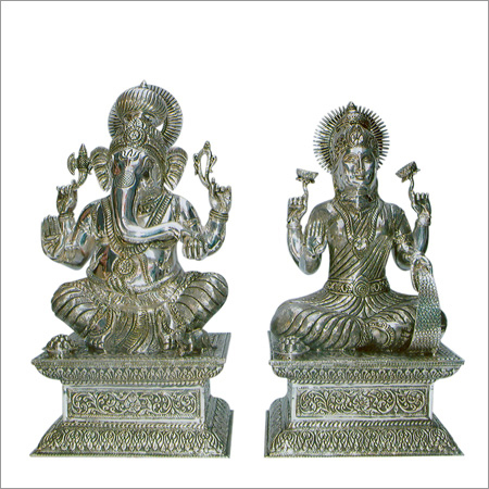 Silver Religious Statue