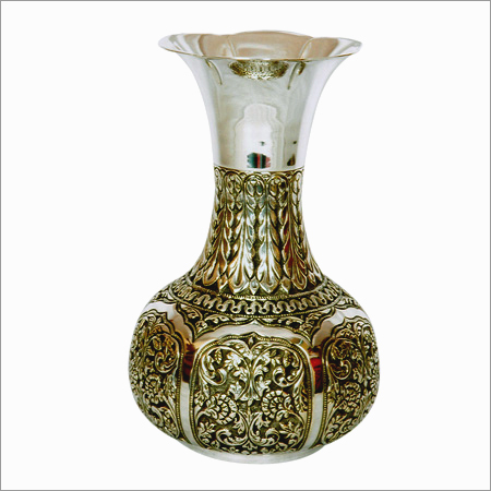 Silver Flower Vase
