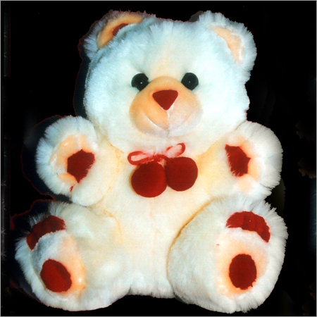 Stuffed Teddy Bear - Polyester Filled 10-12 Inches White | Soft Plush Cute Design Huggable Comfort