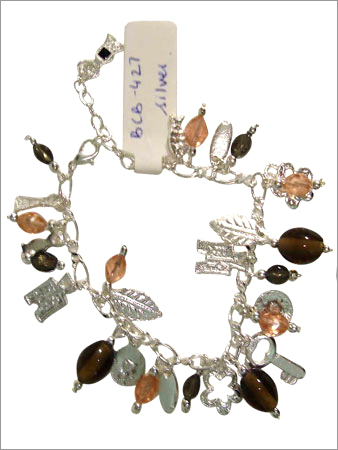 BCB - 427 Silver - Sterling Silver, 18-20cm, Silver | Elegant Design, Lobster Clasp, Unique Mixed Charm
