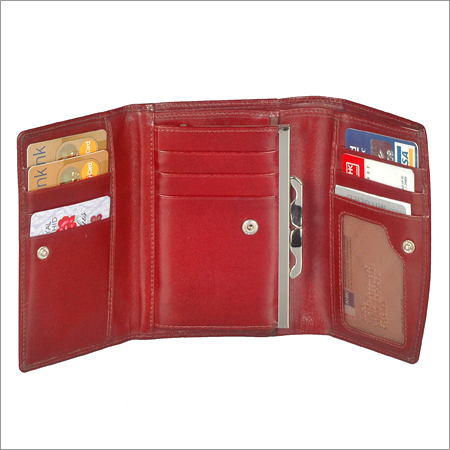 Tri Fold Ladies Wallets