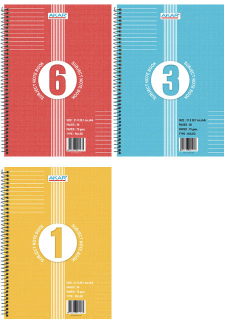 Subject Note Book