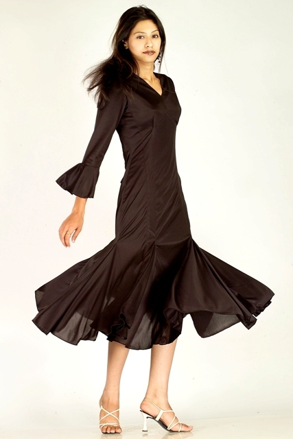 Full Sleeve Umbrella Dress