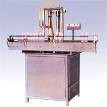 Automatic Twin Head Liquid Filling In Bottles and Jars