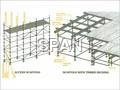Scaffold With Timber Decking & Access Scaffold 