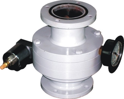 Solenoid Operated NRV with Dial Gauge 