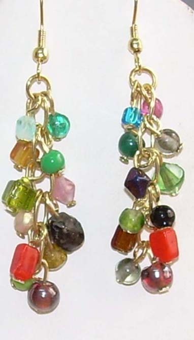 Colorful Beaded Earrings