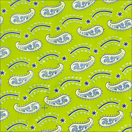 Block Print Wrapping Paper