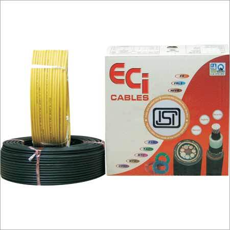 Yellow And Black Fr House Wiring Cable