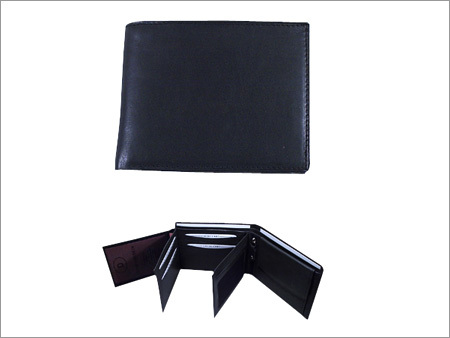 Wallet - Genuine Leather, 4x3x1 inches, Black | Secure Storage, Organized Compartments, Portable Design