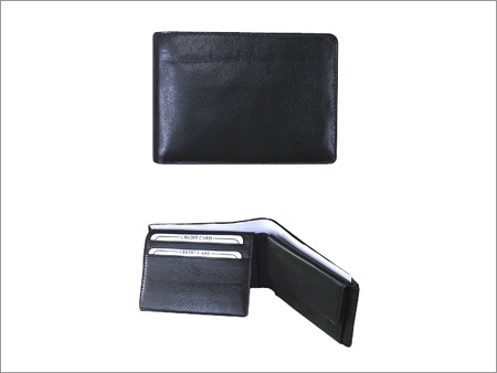 Wallet - Genuine Leather, 4x3x1 Inches, Black | Secure Storage, Compact Design, Organized Layout