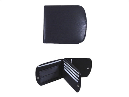 Wallet - Leather, 4x3x1 inches, Black | 6-8 Card Slots, Cash Compartment, Compact Design, Durable Material, Easy Access, Sleek Style