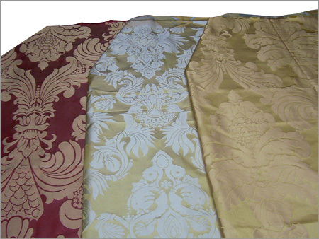 Silk Jacquard Fabrics - DAMASK