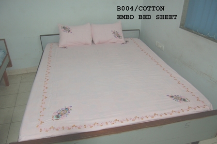 Embroidered Bed Sheets