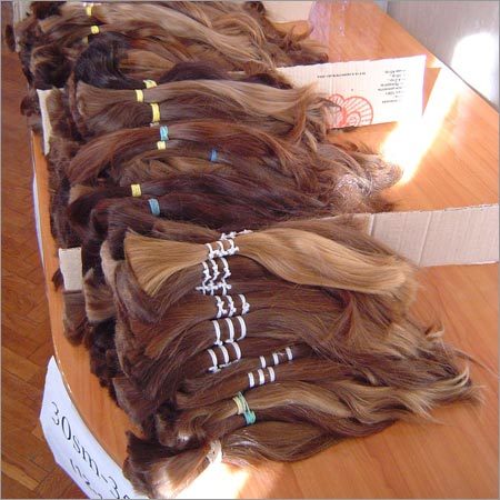 Hair - Human Hair, Various Lengths, Brown | Natural Look, Easy Application, Thick and Full, Breathable Comfort
