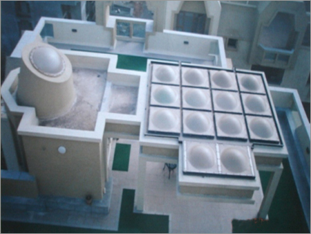Polycarbonate Skylight with Thermoformed Domes