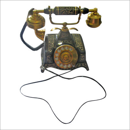 Brass Telephone With Antique Look