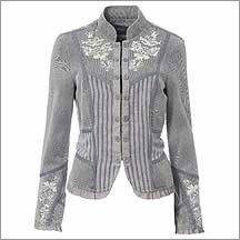 Embroidered Jacket - Cotton Canvas
