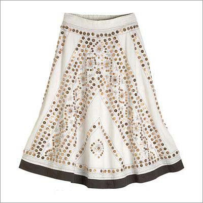 Embroidered Skirt - 100% Cotton