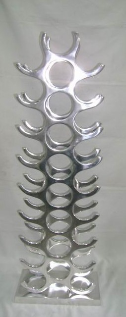 Cast Aluminium Wine Racks