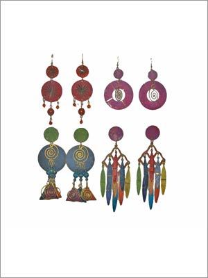 Patina Earring Necklace
