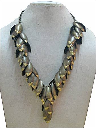 Antique Brass Necklace