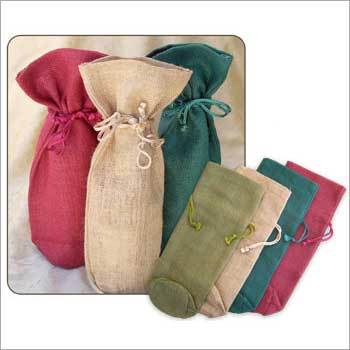 Jute Wine Bags