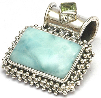 Larimar Designer Pendant