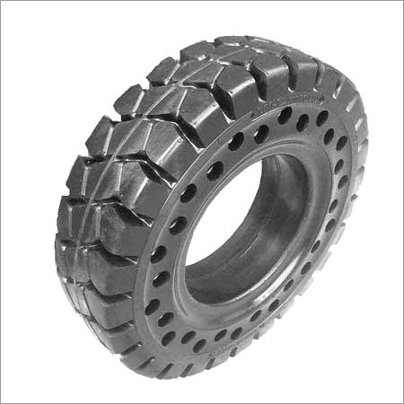 Tyre - Rubber, 12x4 inches, 6-Ply Ply Rating | Durable, Puncture Resistant, High Traction, Smooth Ride
