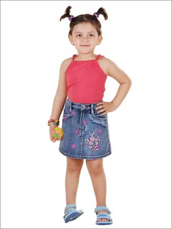 Kids Jean Skirts