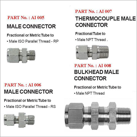 Thermocouple Male Connector