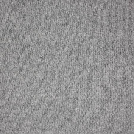 Gray Millange Lycra Flecce Fabrics