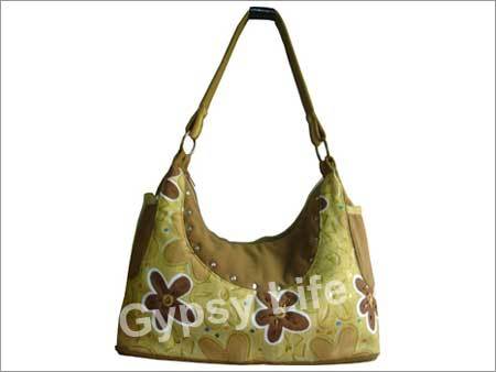 Studded Canvas Bag