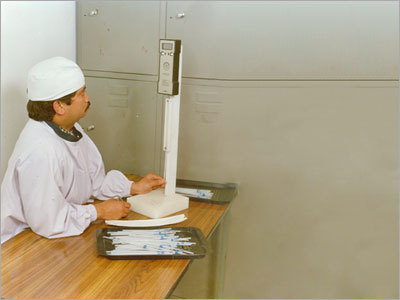 Quality Testing of Insertion Tube with Flanges