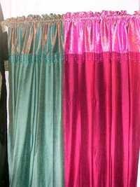 Embroidered Curtains - Cotton, 58 Inch Size | Elegant Patterns, Easy To Hang, Soft Texture, Dust Protection