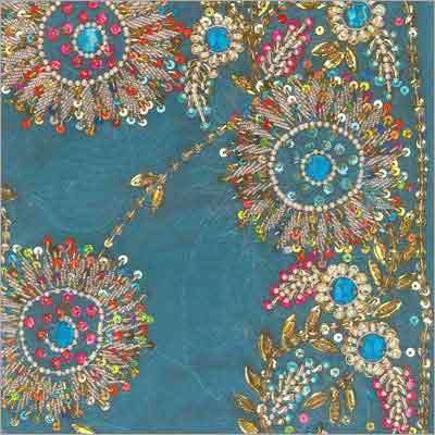 Embroidered Designer Saree