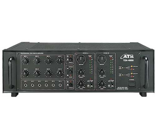 Two Zone Amplifier (400 Watts AC & 24V DC)