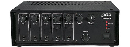 PA Amplifier, 80 Watts AC & 12V DC Operation