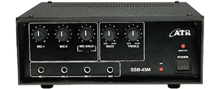 Amplifier, 45 Watts AC & 12V DC Operation
