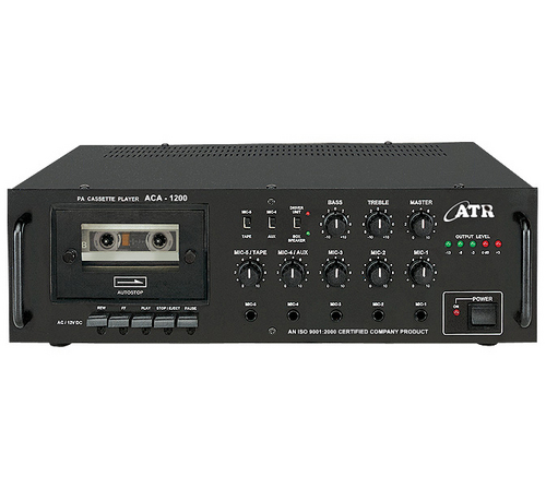 PA Cassette Player (120 WATTS  AC & 12V DC )
