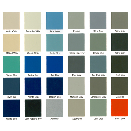 Solid colour Shade Card
