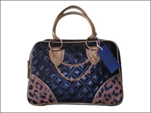 Leopard Print Leather Bag