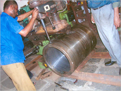 Segment Drilling with Special Attachment