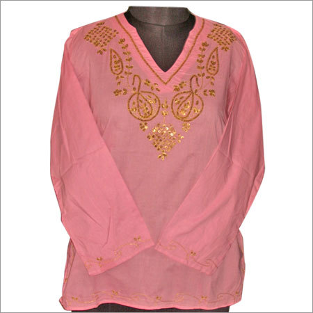 Embroidered Short Kurta