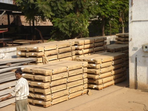 Stainless steel sheet 2B finish