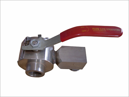 three way ball valve L port