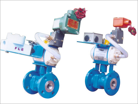 pnumetic operated ball valve