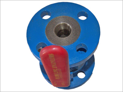 two way ball valve flanged end