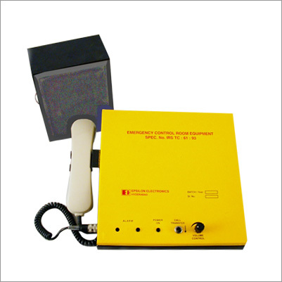 Emergency Control Room Equipment
